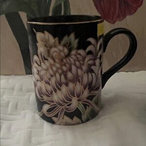 Fitz and Floyd Fine Porcelain mug.